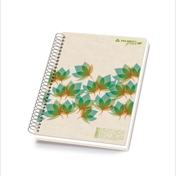 CUADERNO 1/2 OFICIO 5MM 120 HJS RHEIN GREEN 317161 ECOLOGICO