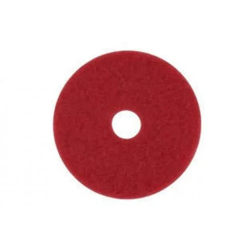 PAD LIMPIADOR 17" ROJO 5 UNIDADES