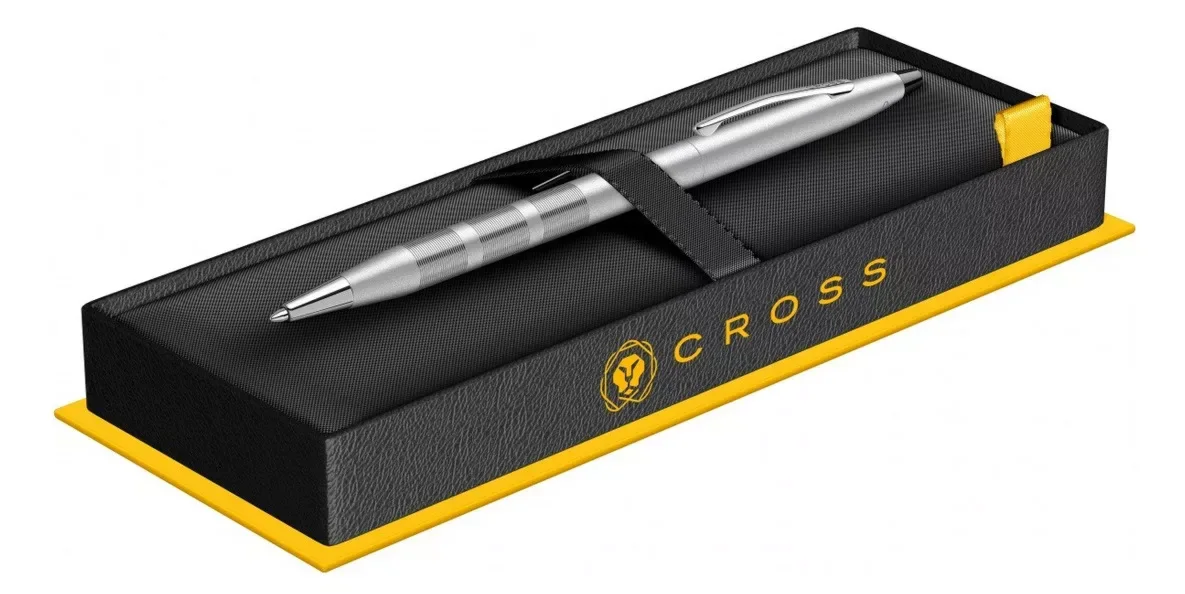 BOLIGRAFO CROSS SATIN CHROME AT0082-14 PLATEADO