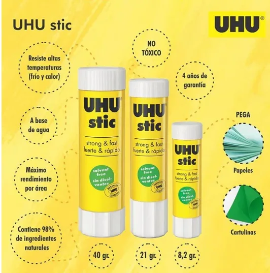 ADHESIVO BARRA 40GR UHU 391002