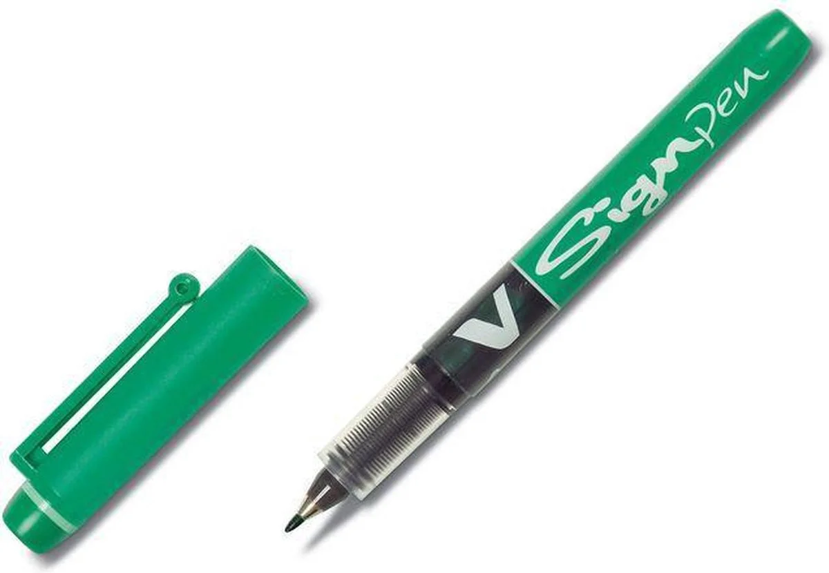 LAPIZ MARCADOR MULTIUSO VERDE 0.6MM SIGNPEN V PILOT