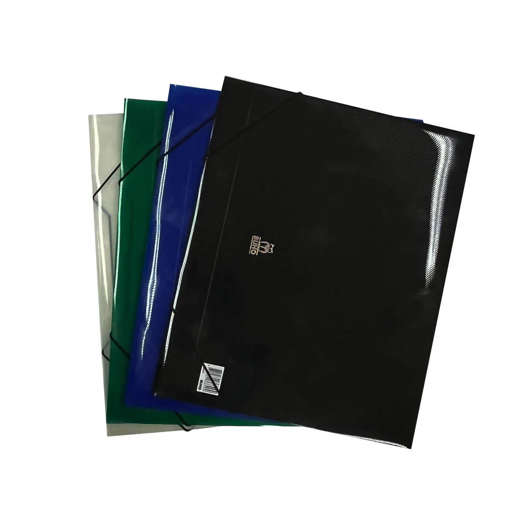 CARPETA CON ELASTICO OFICIO PLASTICA 38789 BUHO COLORES SURTIDOS