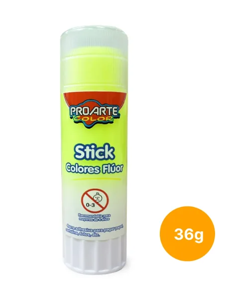 ADHESIVO BARRA 36GR FLUOR PROARTE 34606-3