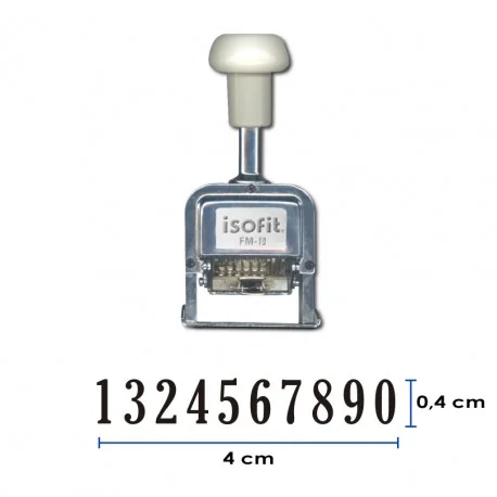 FOLIADOR 10 CIFRAS ISOFIT FM-10 27793-2