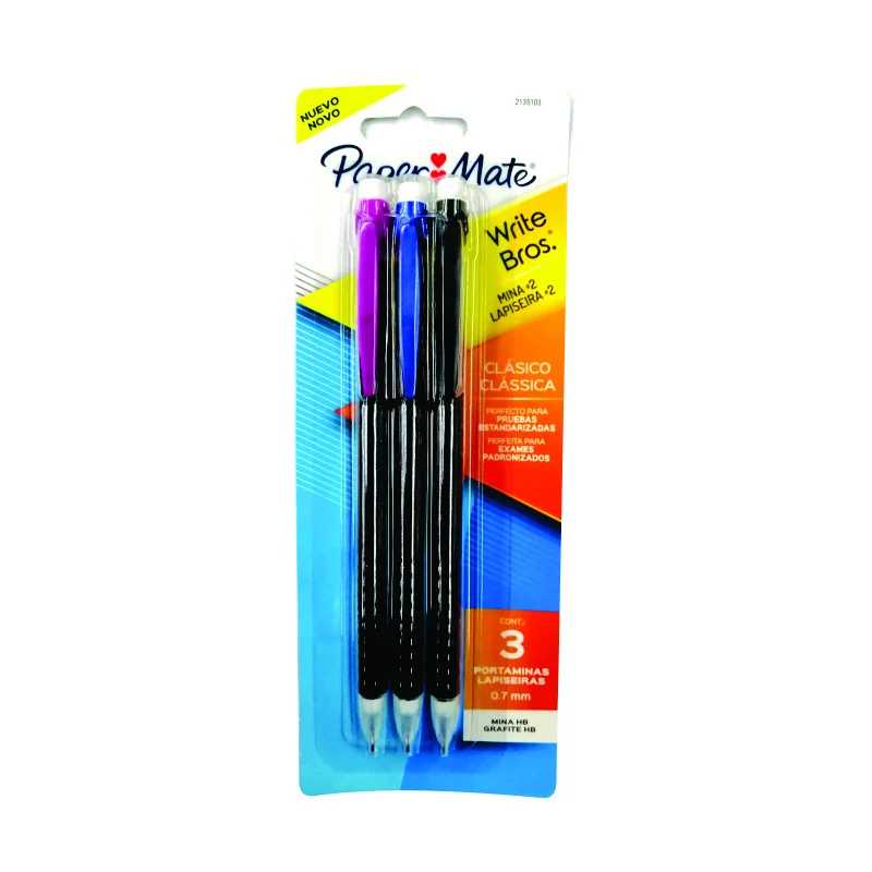 PACK 3 PORTAMINA 0.7 PAPER MATE WRITE BROSS