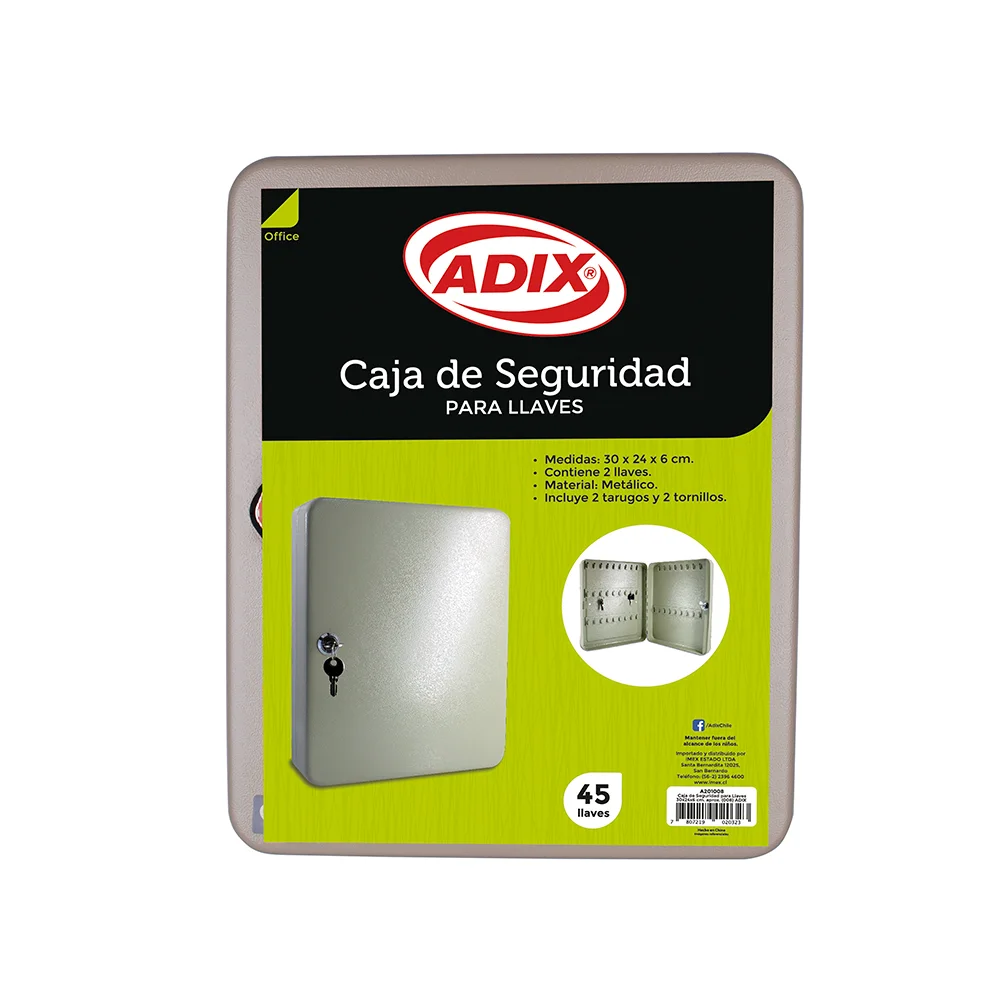 CAJA PARA LLAVES 45 LLAVEROS ADIX