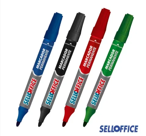 PLUMON PERMANENTE ROJO P.REDONDA SELLOFFICE NVO