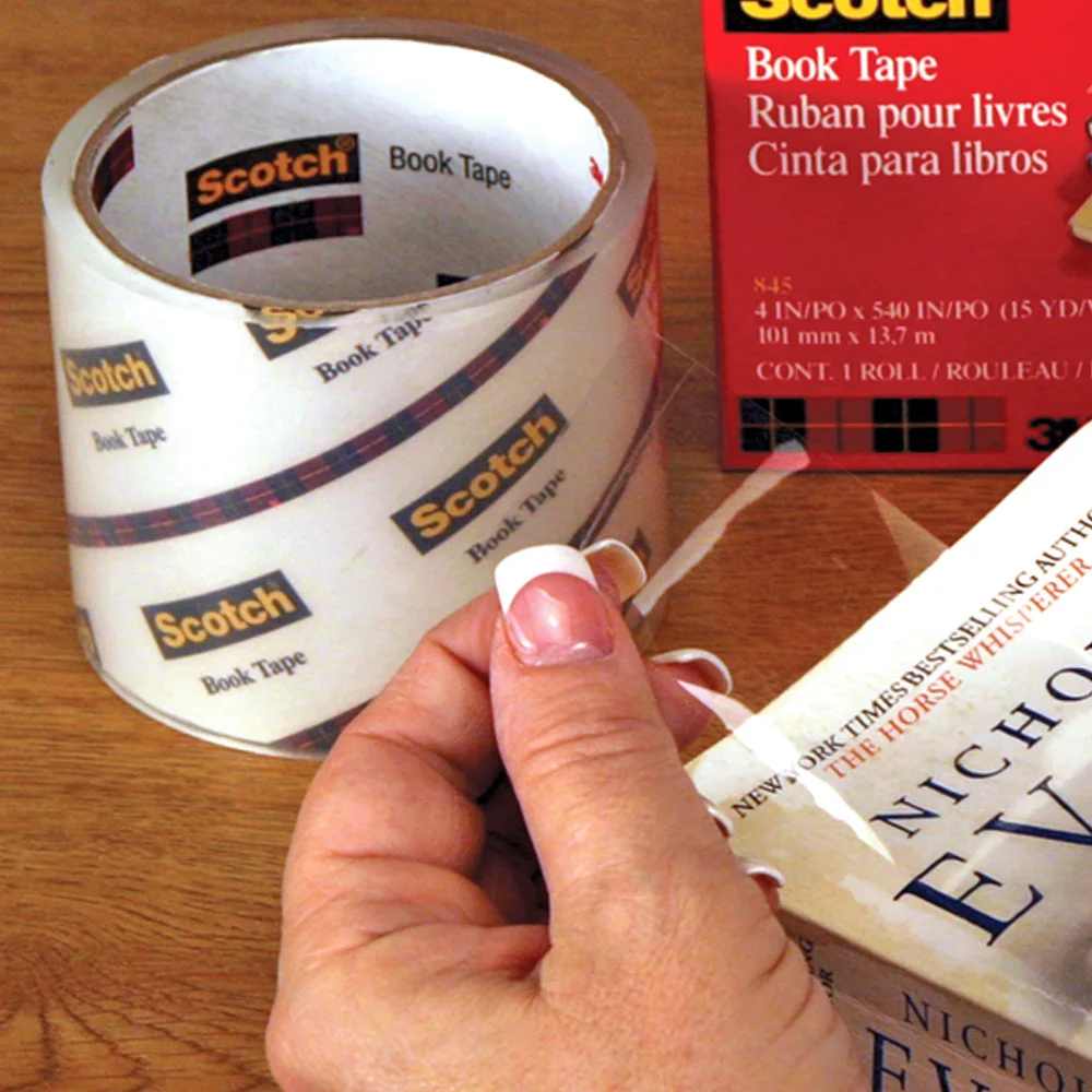 SCOTCH 3M 845- 76.2CM X 13MT BOOK TAPE