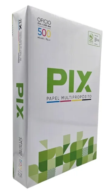 CAJA RESMA 5 UNIDADES RESMA DE PAPEL OFICIO, 500HJS 75GR, ECONOMICA