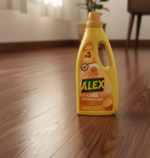 CERA LIQUIDA 1LT AUTOBRILLANTE ALEX PISO FLOTANTES