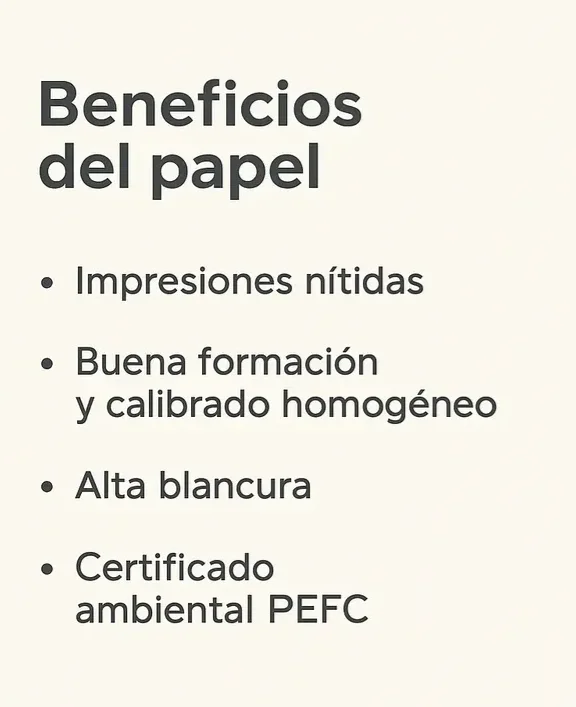 RESMA DE PAPEL OFICIO EQUALIT PLOMA 75GR, 500HJS