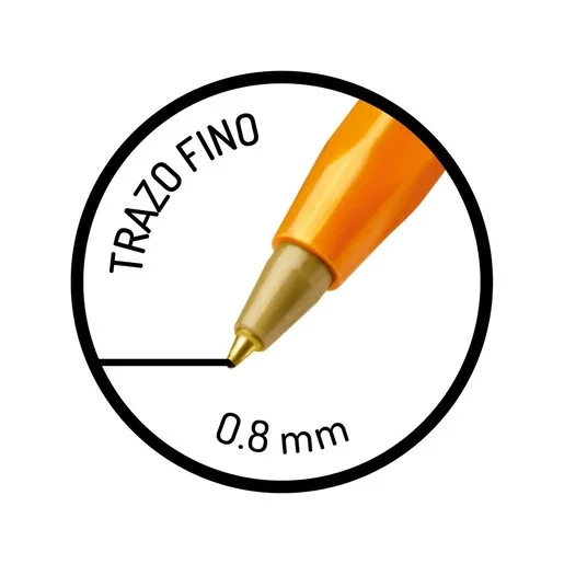 LAPIZ PASTA BIC FINO AZUL UNDi