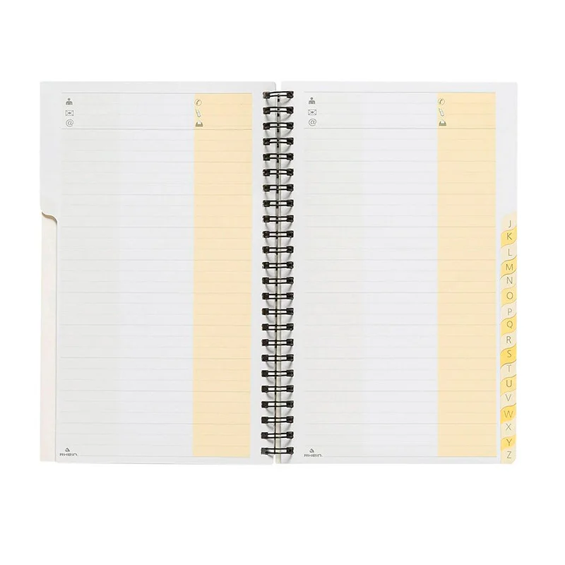 LIBRETA INDICE TELEFONICO RHEIN ESPIRAL 325635i